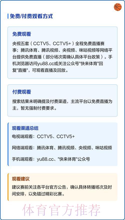 世界杯赛事直播观看指南大全 世界杯赛事直播观看指南大全